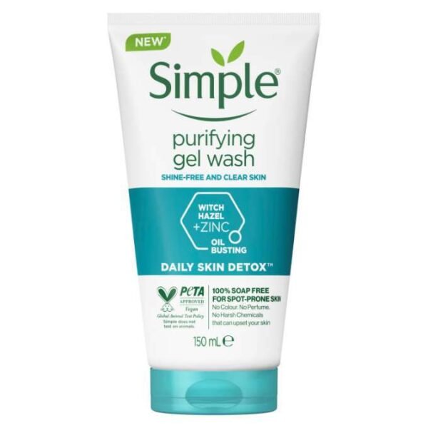 Simple purifying gel wash (150ml)( packaging may vary)