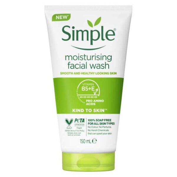 Simple moisturizing facial wash (150ml)