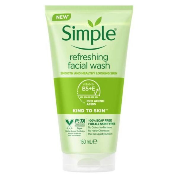 Simple refreshing facial wash (150ml)