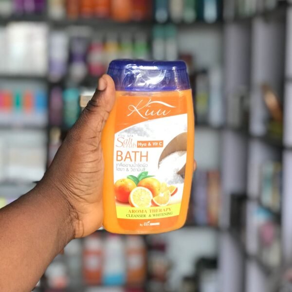 Kuu spa salt body scrub orange & vitamin C