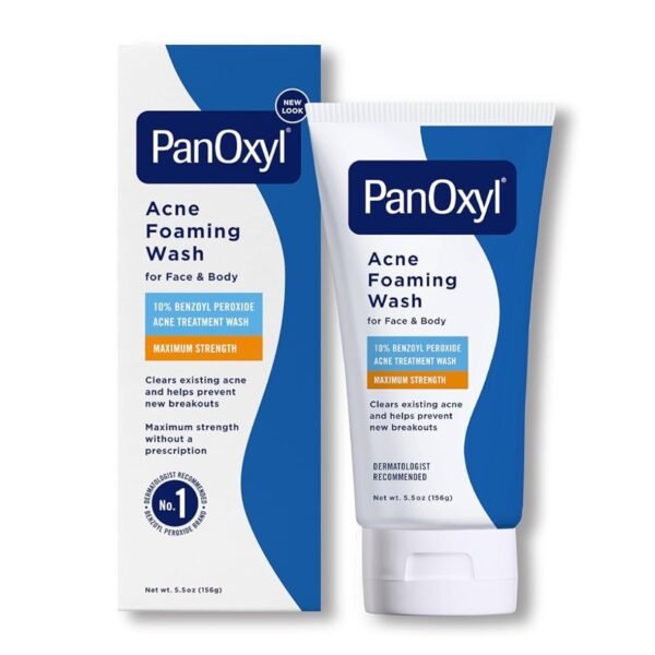 Panoxyl acne foaming wash 10% benzoyl peroxide 156g