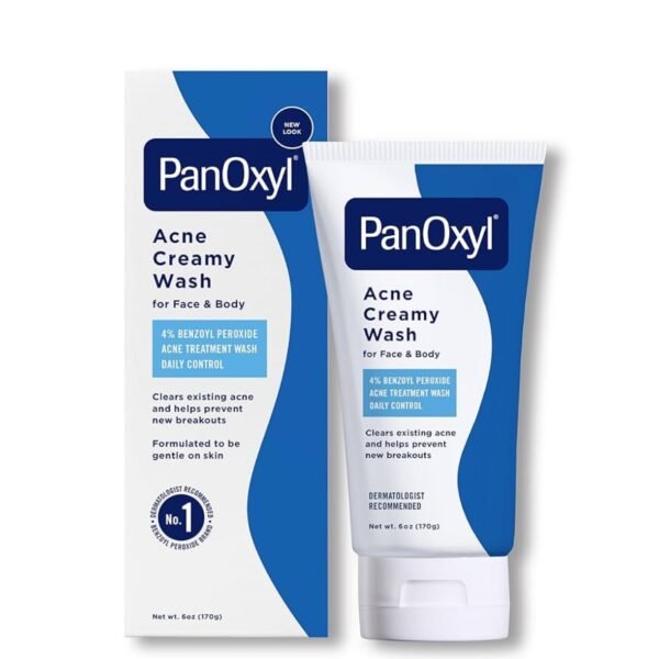 Panoxyl acne foaming wash 4% benzoyl peroxide 156g