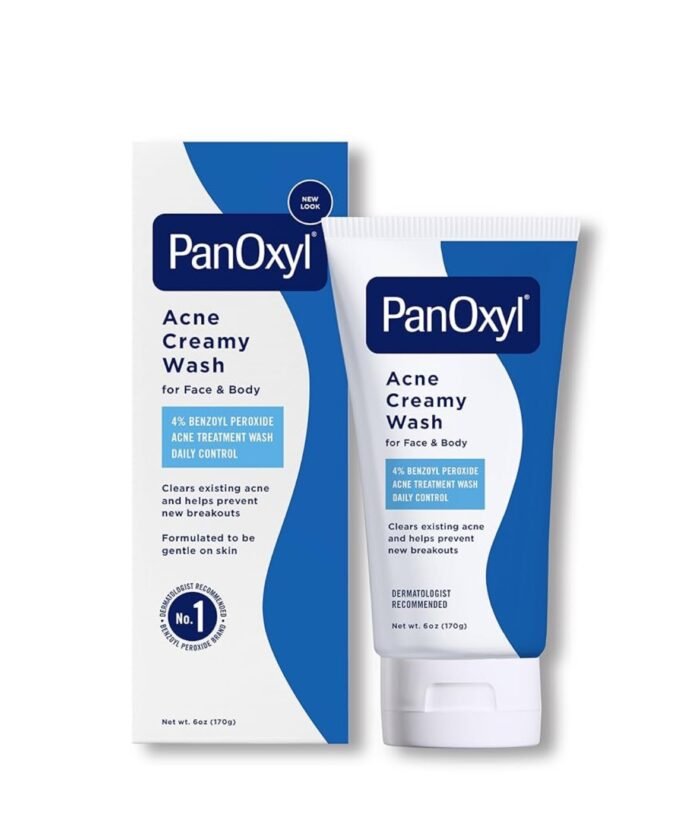 Panoxyl acne foaming wash 4% benzoyl peroxide 156g - Image 1