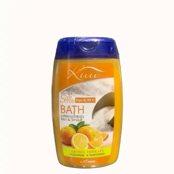 Kuu spa salt body scrub orange & vitamin C