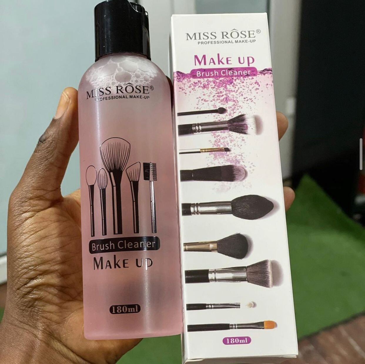 Miss rose brush cleaner Giftybeautystore