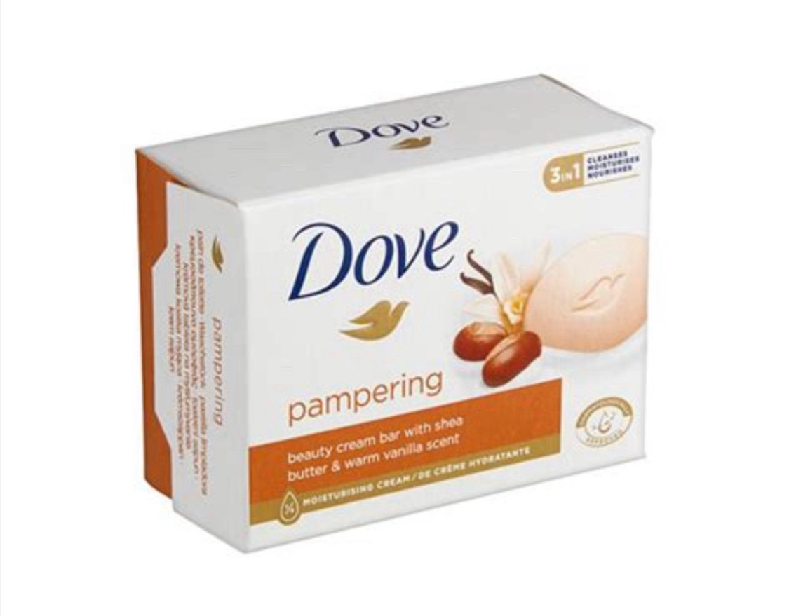 Dove pampering bar soap | single bar soap 90g