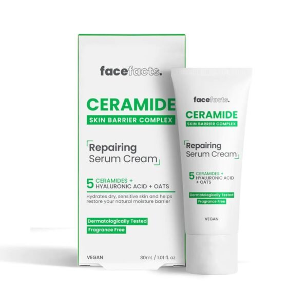Face facts ceramide repairing serum cream 30ml