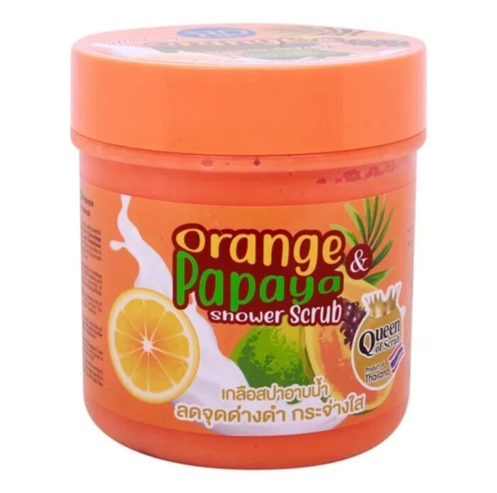 R&D Care Orange & Papaya Shower Salt Scrub 700g - Image 1