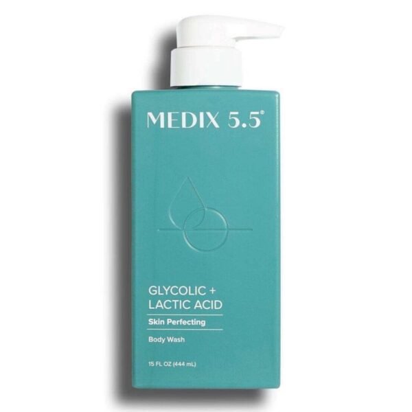 Medix 5.5 Glycolic+ lactic acid body wash 444ml