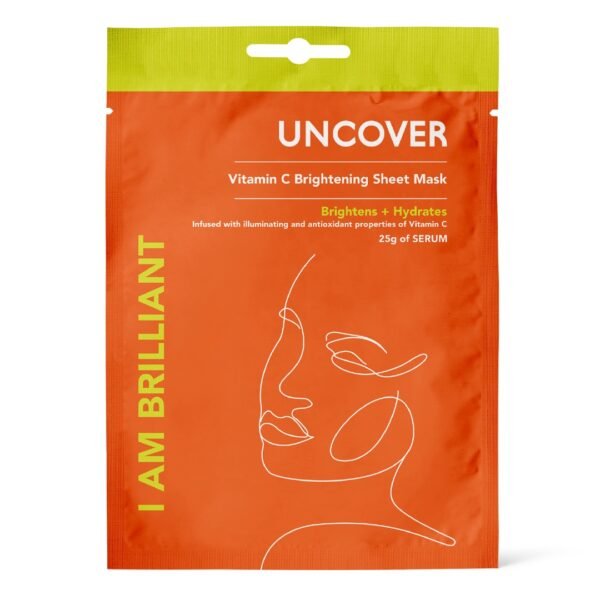 UNCOVER I AM BRILLIANT VITAMIN C SHEET MASK