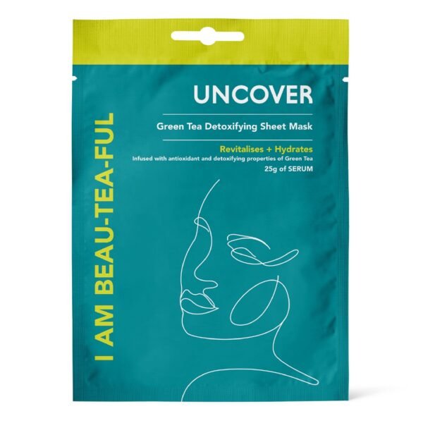 Uncover I AM BEAUT-TEA-FULL GREEN TEA SHEET MASK