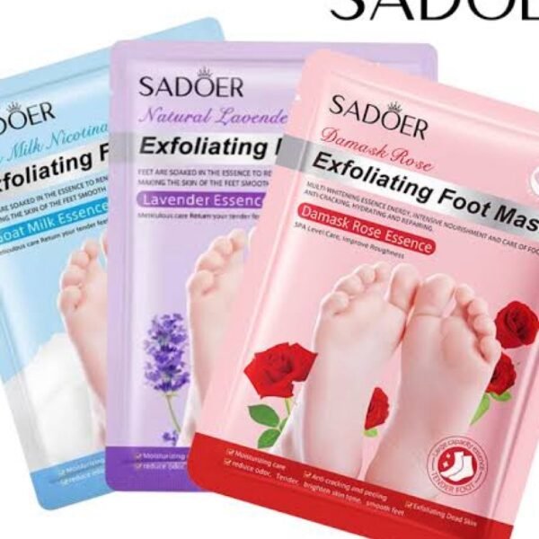 Sadoer exfoliating foot masks