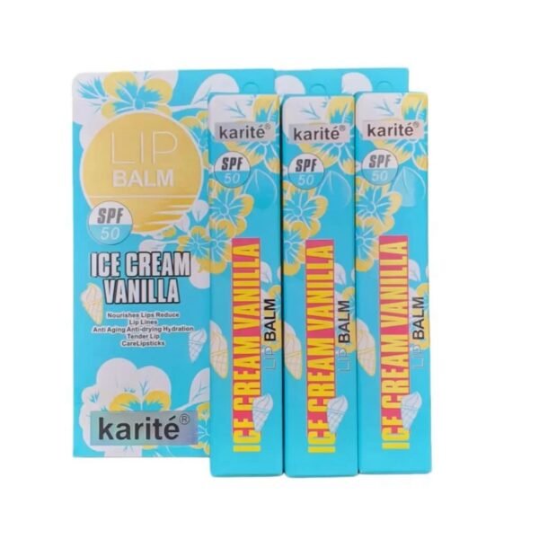 Karite ice cream vanilla spf lip balm