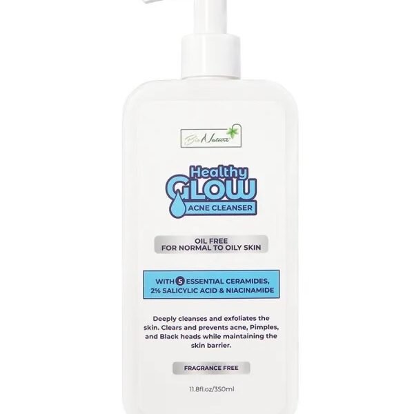Bio nature healthy glow (oil free) acne cleanser | 350ml