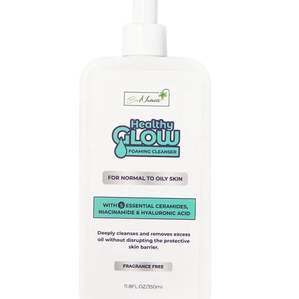Bio nature healthy glow foaming cleanser | 350ml