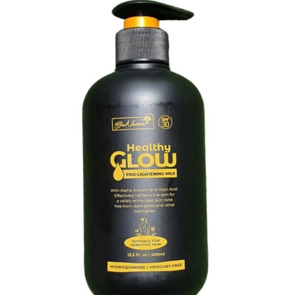 Bio nature healthy glow alpha arbutin & kojic acid body lotion