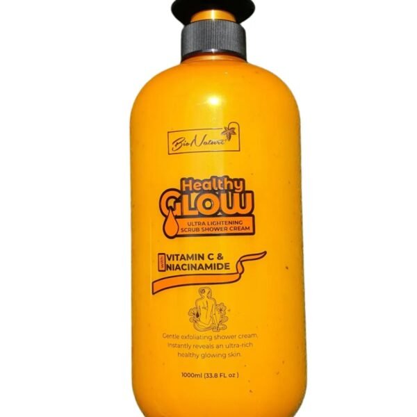 Bio nature healthy glow ultra lightening Vitamin C & Niacinamide body wash