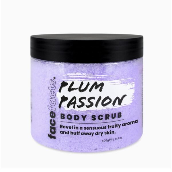 Face facts plum passion body scrub 400g