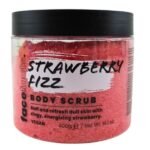 Face facts strawberry fizz body scrub 400g