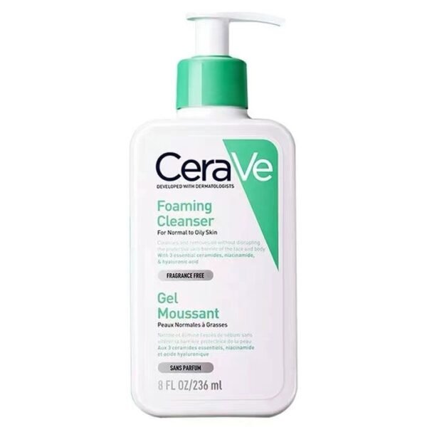CerAve foaming cleanser 8floz