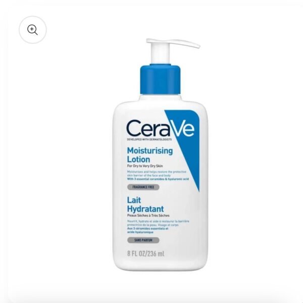 CerAve moisturizing lotion lait hydratant | 8floz