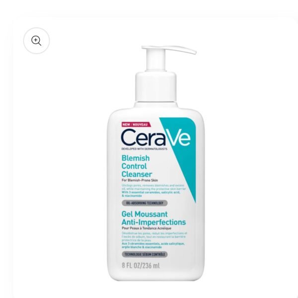 CerAve blemish control cleanser 8floz