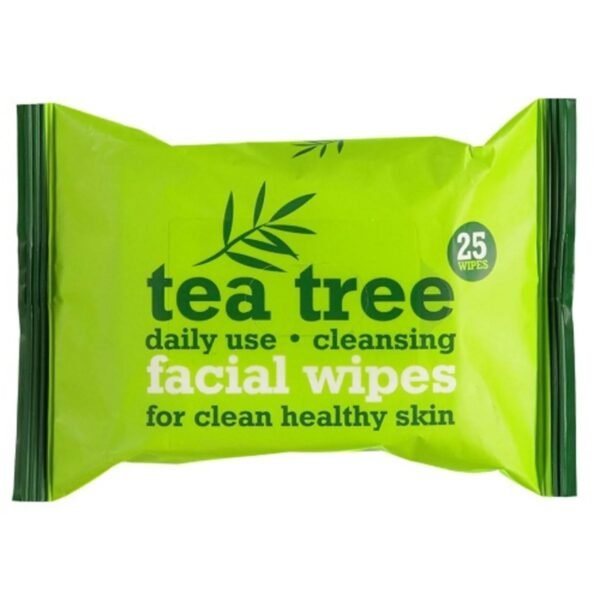 XBC Tea tree facial wipes 25wipes