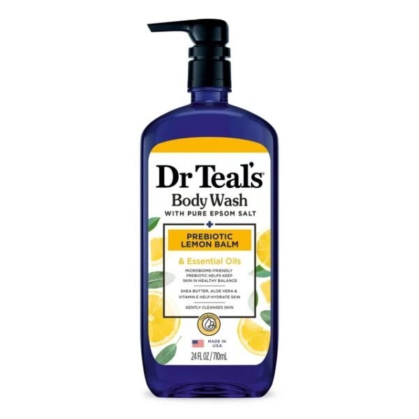 Dr teals probiotic lemon balm body wash 710ml
