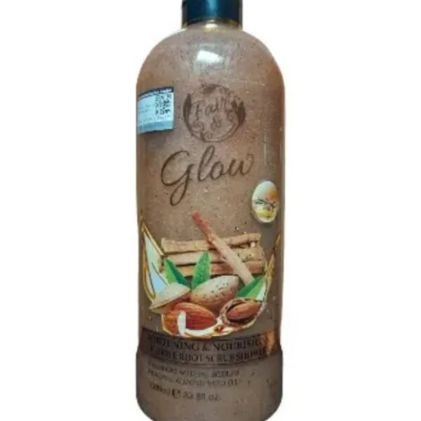 Fair & glow whitening & nourishing licorice root scrub shower gel