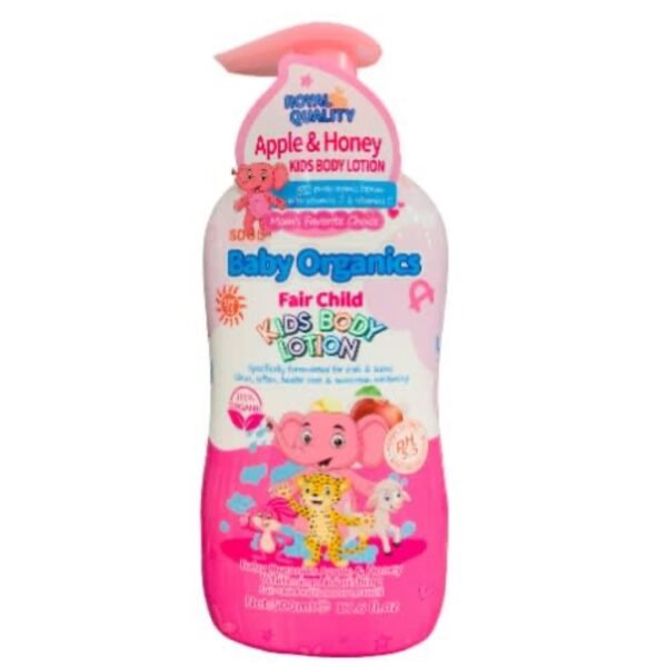 Baby Organics fair child body lotion (Apple & Honey) | 500ml