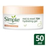 Simple rest & reset 72h hydrating gel (50ml)