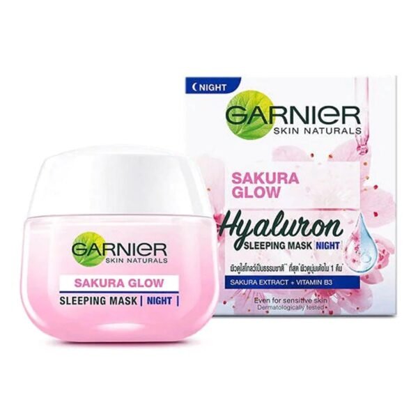 GARNIER Sakura Glow Hyaluron Sleeping mask Night Cream