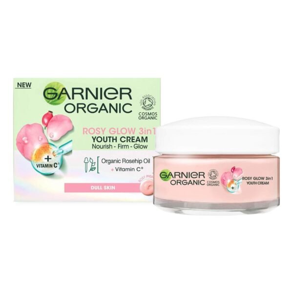 GARNIER ORGANIC Rosy Glow 3in1 Youth Cream