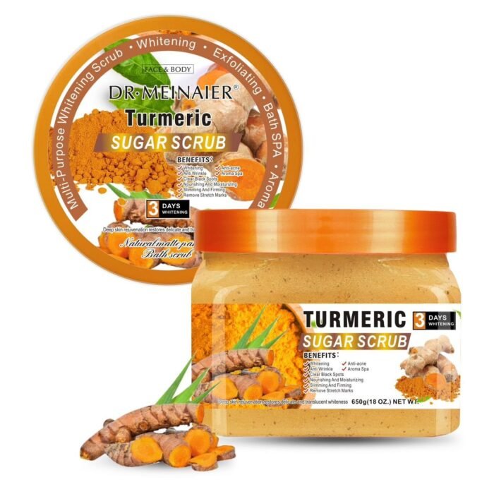 Dr Meinaier Tumeric Body Scrub - Image 1
