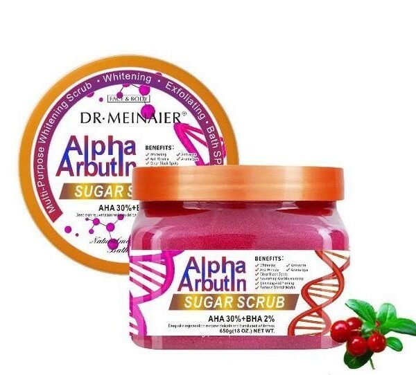 DR MEINAIER SUGAR SCRUB LITCHI SCRUB 650G