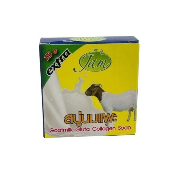Jam Goat milk collagen soap