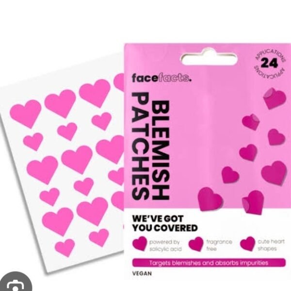 Face facts Blemish patches 24 in 1 (HEART SHAPED)