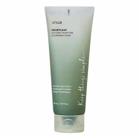 Anua Heartleaf Quercetinol Pore Deep Cleansing Foam 150ml ( packaging may vary ; old or new)