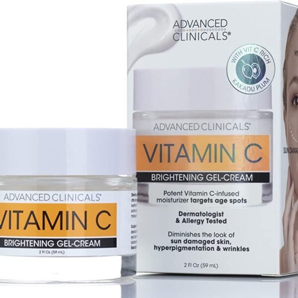 Advanced Clinicals Vitamin C Brightening Gel Cream