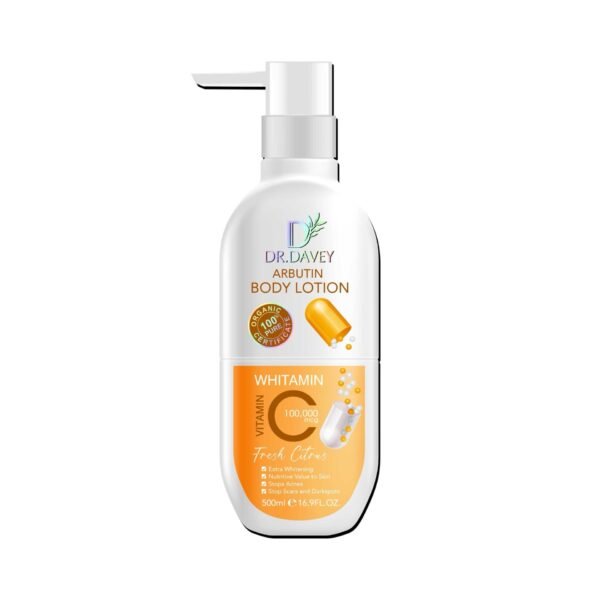 Dr davey vitamin c and arbutin body lotion