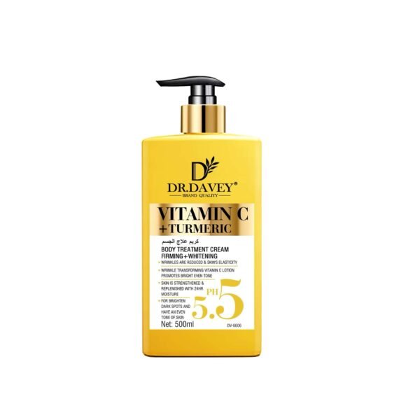 Dr davey vitamin C + turmeric body lotion