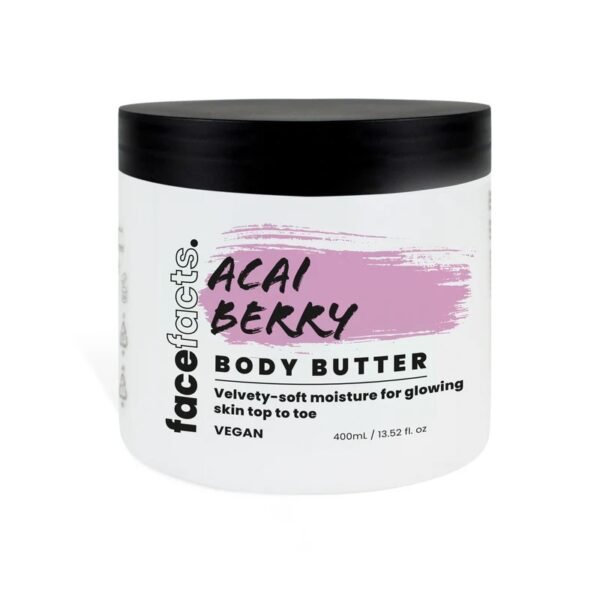 Face facts Acai Berry body butter
