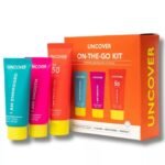 Uncover The essential kit (3 Step Routine: Cleanser 30ml, Moisturizer 30ml, & Sunscreen 40ml)