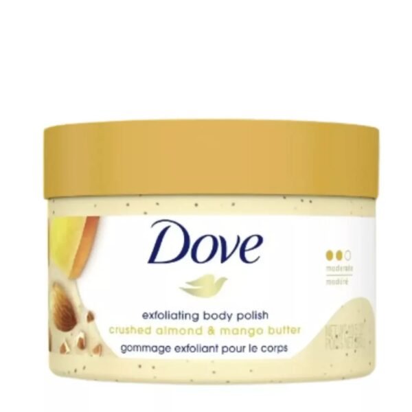 Dove Crushed Almond and Mango Butter Exfoliating Body Polish 10.5 oz