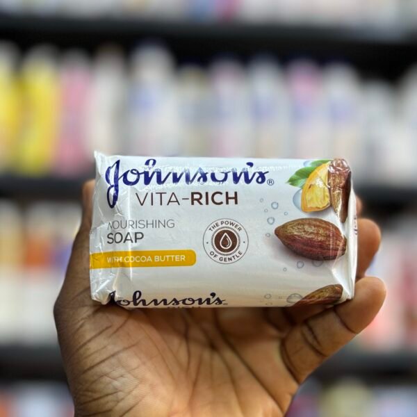 Johnson vita rich Nourishing soap with Cocoa butter