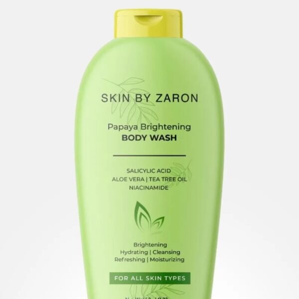 Skin by zaron papaya brightening body wash 650ml