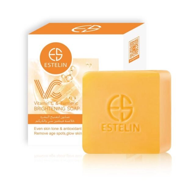 Estelin vitamin C & Turmeric Brightening soap 100g