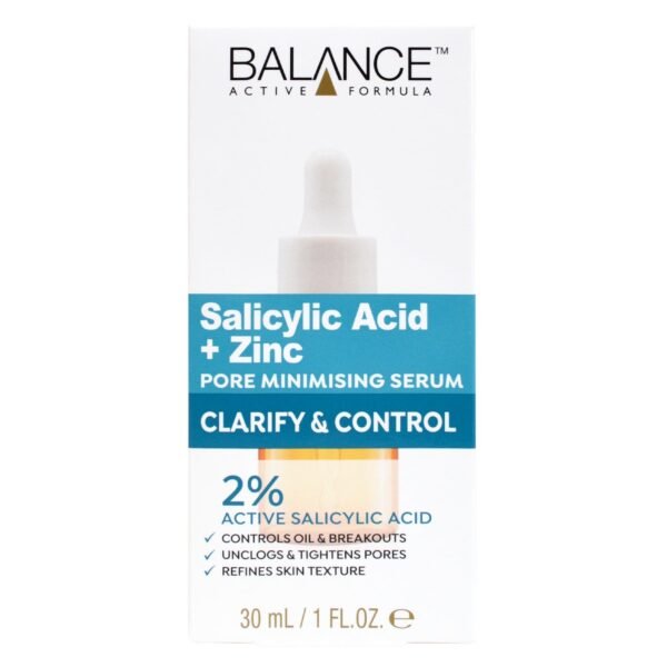 Balance Active Formula Salicylic Acid and Zinc Pore Minimising Serum