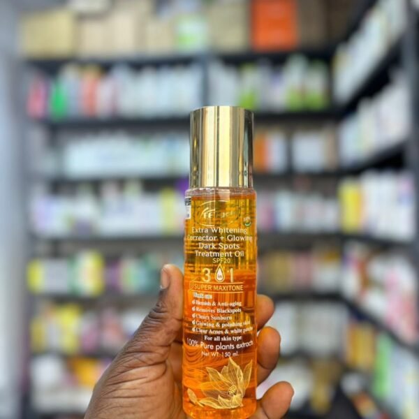 Veet Gold Extra Whitening Corrector + Glowing Dark Spot Treatment Oil (150ml)