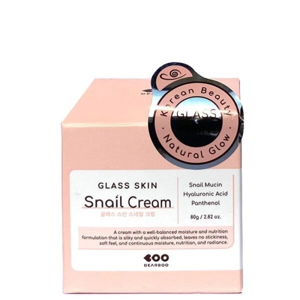 DEAR BOO -Glass Skin Snail Mucin Cream 80g